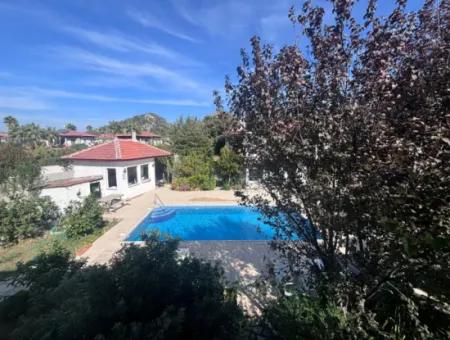 Dalyan Gülpınar Da Site İçerisinde Satılık Dubleks Villa